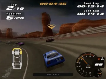 Short Track Racing - Trading Paint screen shot game playing